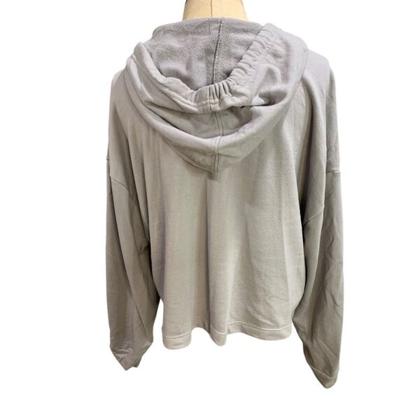 XXL Fabletics Womens 1/4 Zip Hoodie Sweatshirt Lavender Soft - Picture 6 of 8